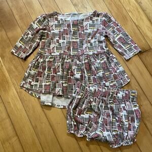 Lucky Jade NY Graphic Print Dress